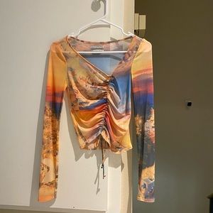 NWOT urban outfitters mesh top